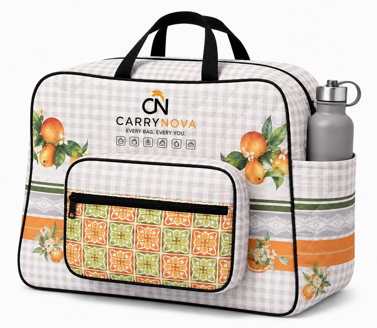 Premium Quality Backpack-White Fruit