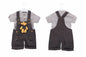 Teddy Pocket Romper Set